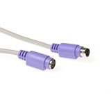 Intronics PS/2 Keyboard extension cable, 5.0m (AK4422)